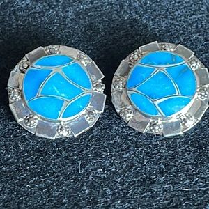 Turquoise & Sterling Earrings